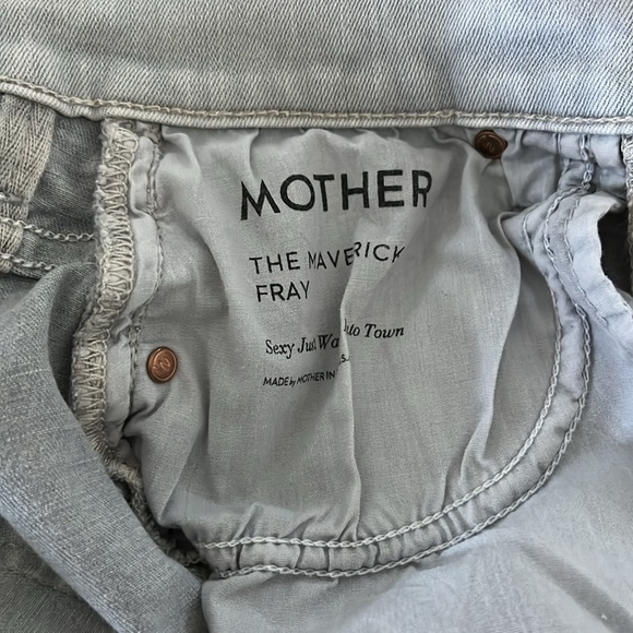 MOTHER The Maverick Fray In Sexy‎ Just Walked Into Town Size 25 EUC - Picture 5 of 12